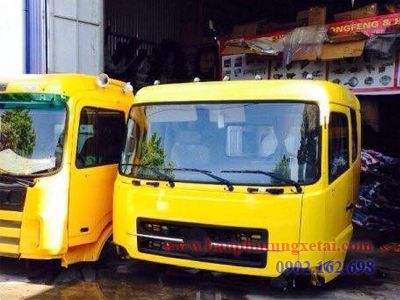 Cabin dongfeng tổng thành nóc thấp (màu vàng)