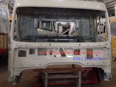 Cabin mộc (cabin sắt xi) xe tải Dongfeng chưa sơn màu cabin