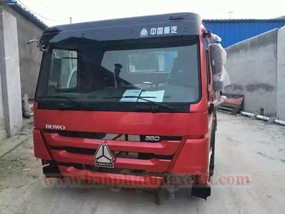 Cabin tổng thành, cabin mộc xe tải Howo A7, 371 Sinotruck